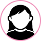 女性のお客様のアイコン